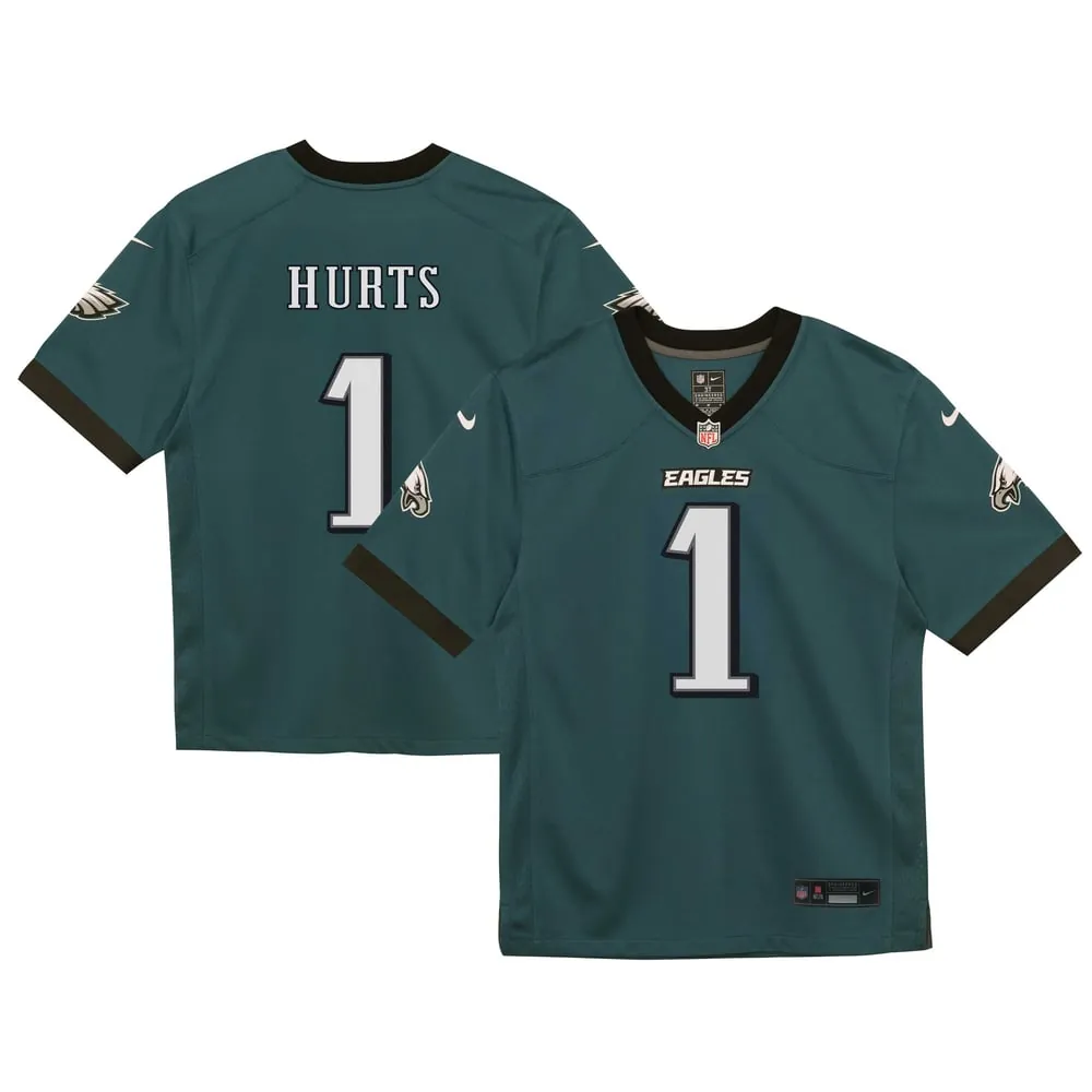 Jalen Hurts Philadelphia Eagles Nike Toddler Team Game Jersey - Midnight Green
