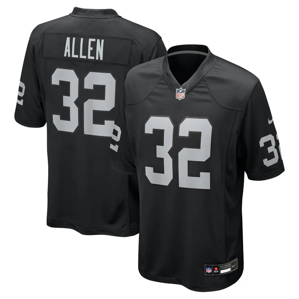 Marcus Allen Las Vegas Raiders Nike Game Retired Player Jersey - Black