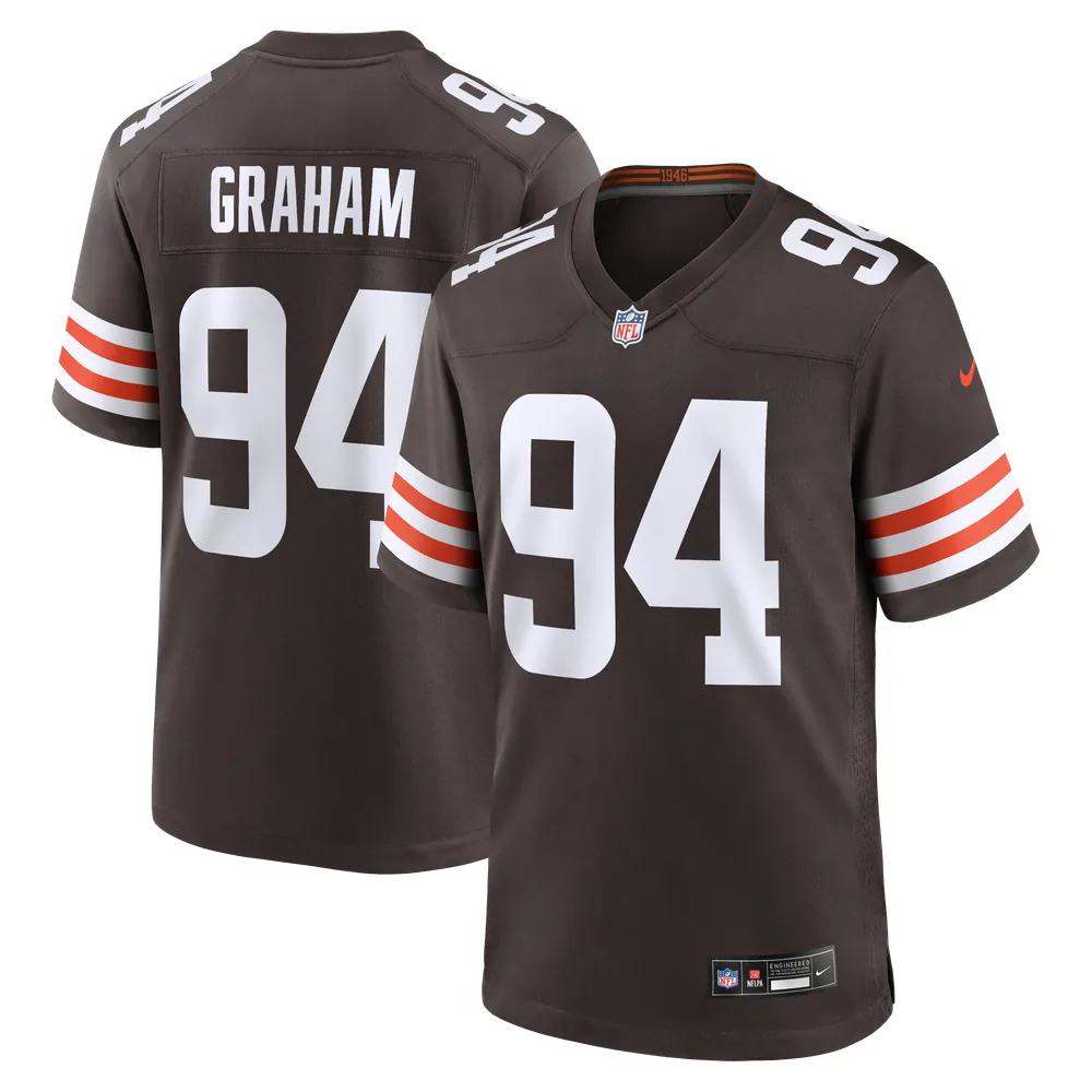 Mason Graham Cleveland Browns Nike Game Jersey - Brown