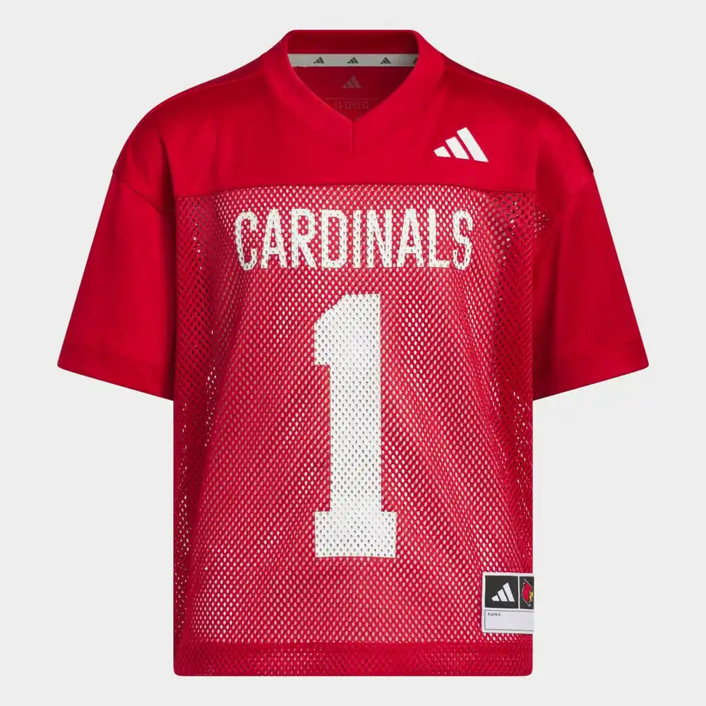 Louisville Cardinals adidas Youth Tailgate Jersey - Red