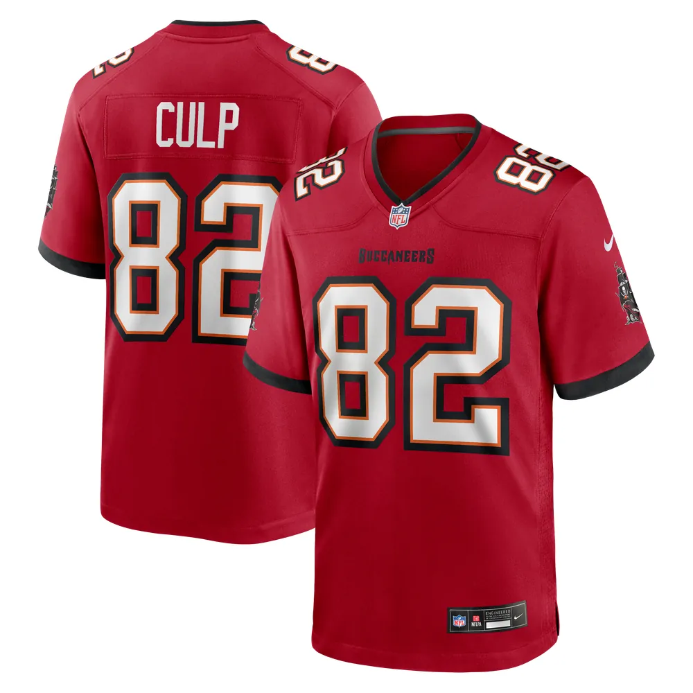 Devin Culp Tampa Bay Buccaneers Nike  Game Jersey -  Red