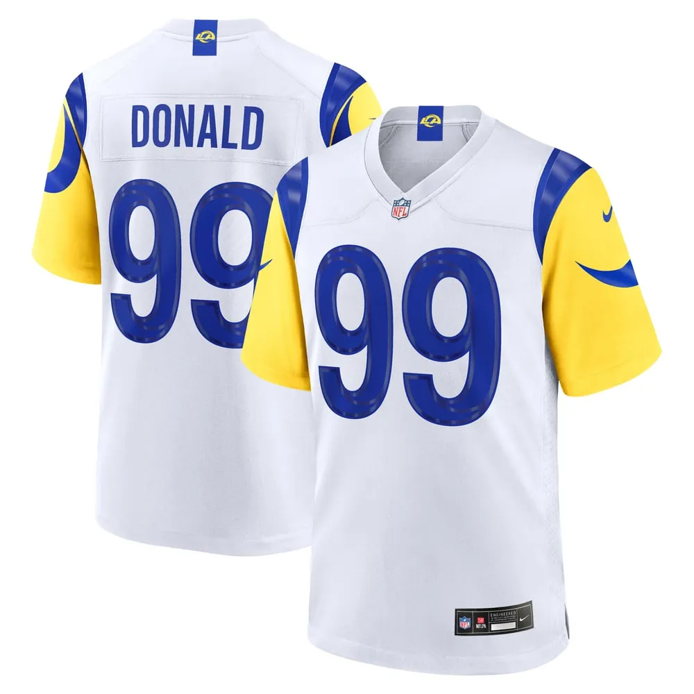 Aaron Donald Los Angeles Rams Nike Game Jersey - White