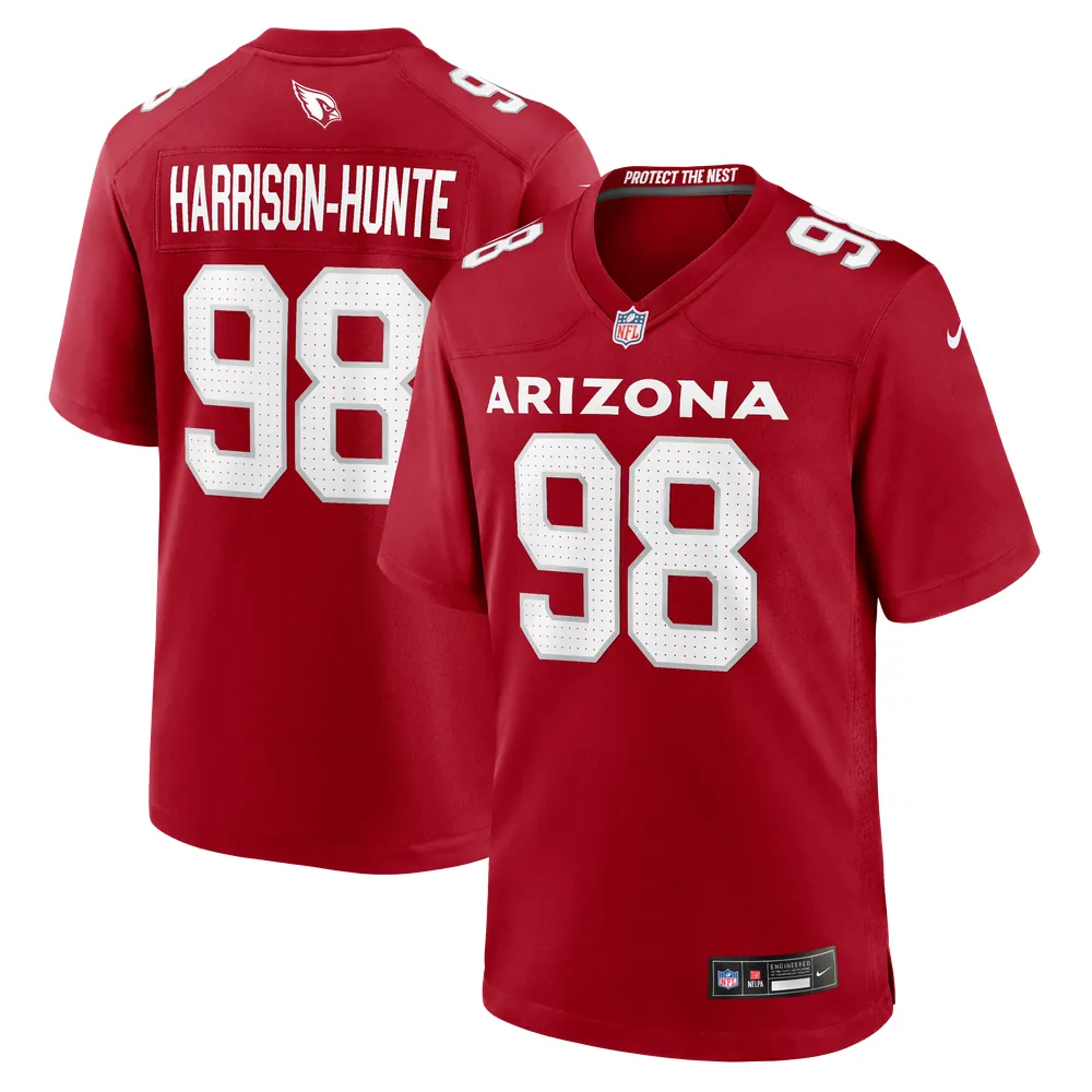 Jared Harrison-Hunte Arizona Cardinals Nike Team Game Jersey - Cardinal
