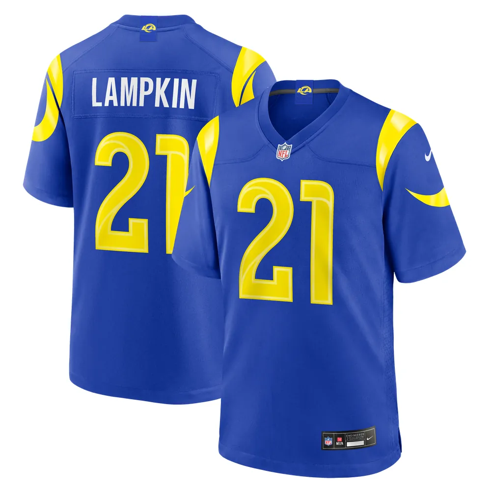 Cam Lampkin Los Angeles Rams Nike Team Game Jersey - Royal