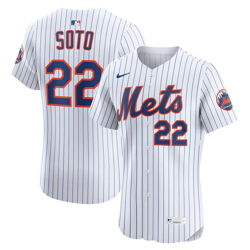 Juan Soto New York Mets Nike Home Elite Jersey - White