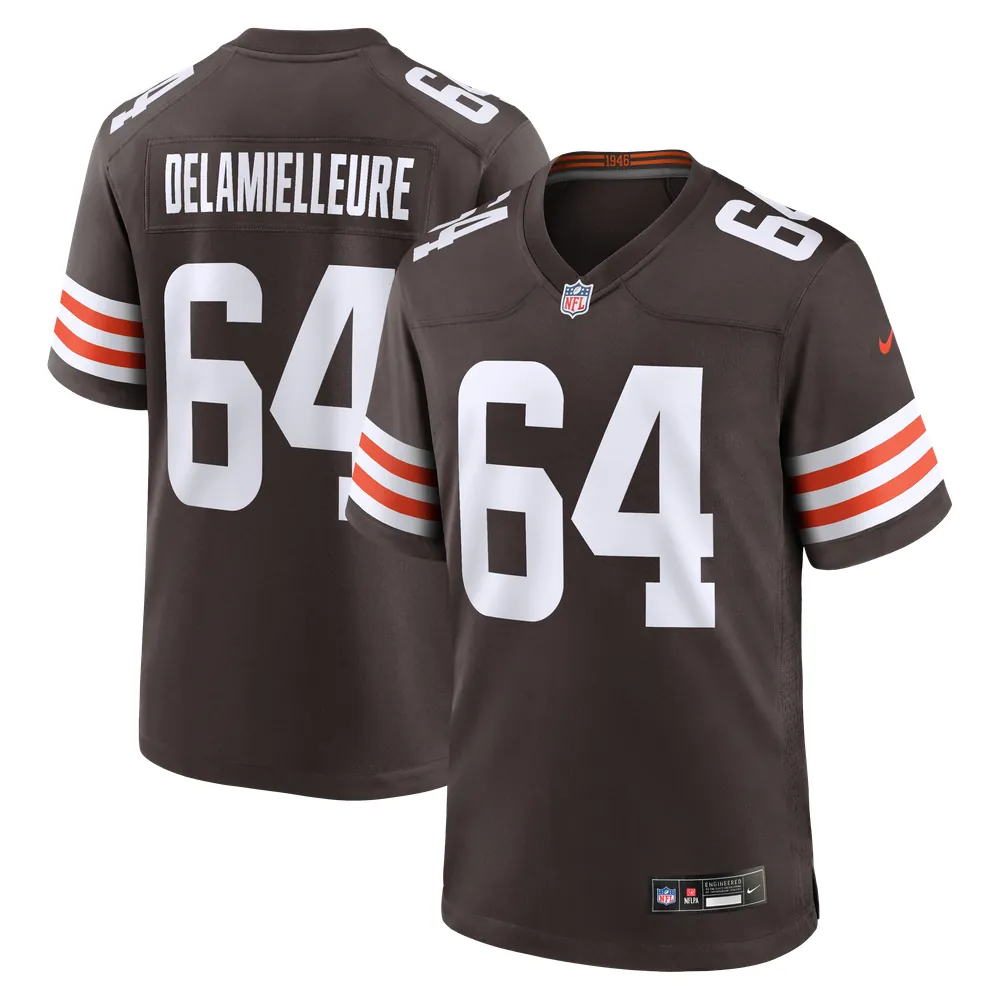 Joe DeLamielleure Cleveland Browns Nike Game Retired Player Jersey - Brown