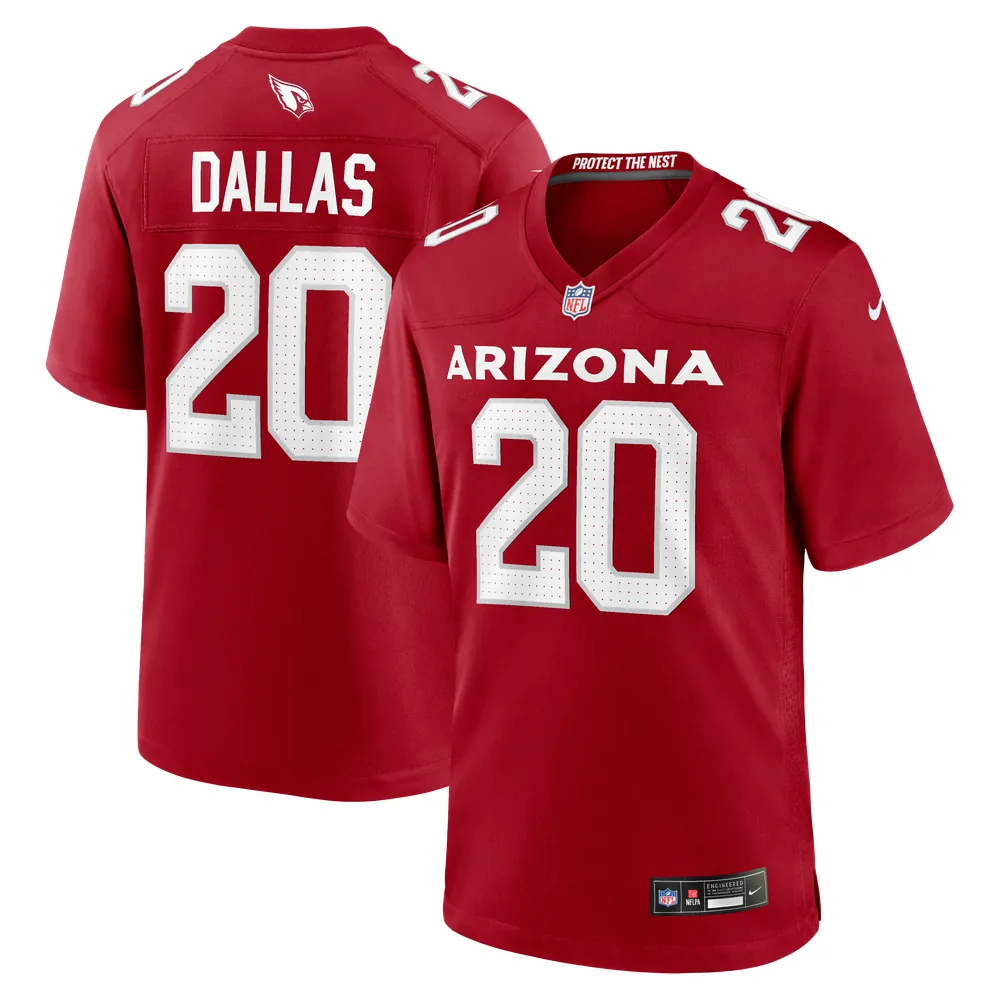 DeeJay Dallas Arizona Cardinals Nike Team Game Jersey -  Cardinal