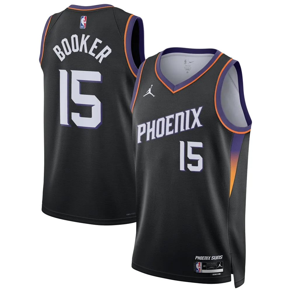 Devin Booker Phoenix Suns Jordan Brand Unisex Swingman Jersey - Statement Edition - Black