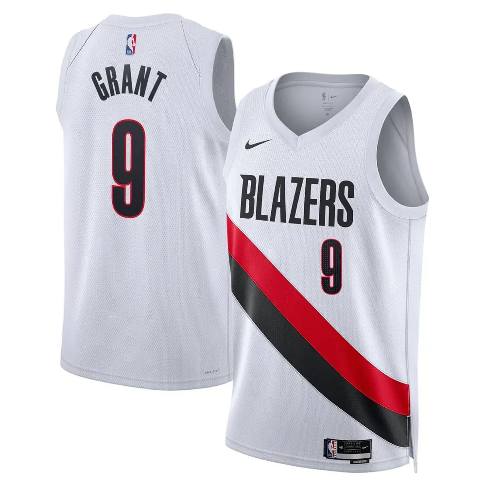 Jerami Grant Portland Trail Blazers Nike Unisex Swingman Jersey - Association Edition - White