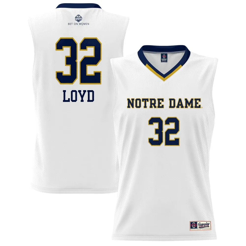 Jewell Loyd Notre Dame Fighting Irish GameDay Greats Youth Lightweight Basketball Alumni Jersey - White