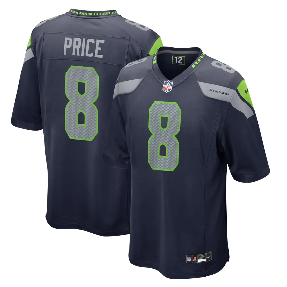 Jadarian Price Seattle Seahawks Nike Team Game Jersey - College Navy