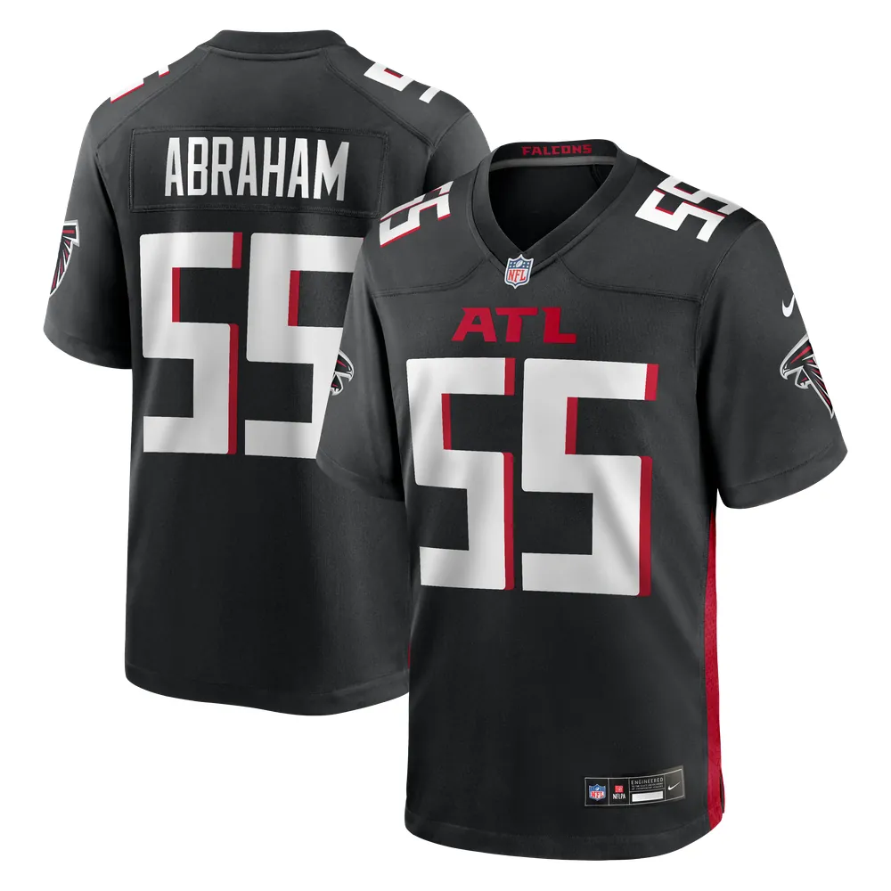 John Abraham Atlanta Falcons Nike Game Retired Player Jersey - Black