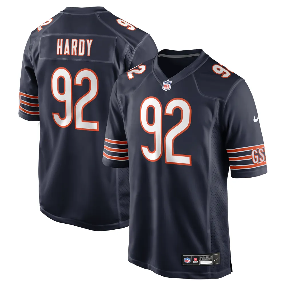 Daniel Hardy Chicago Bears Nike Team Game Jersey -  Navy