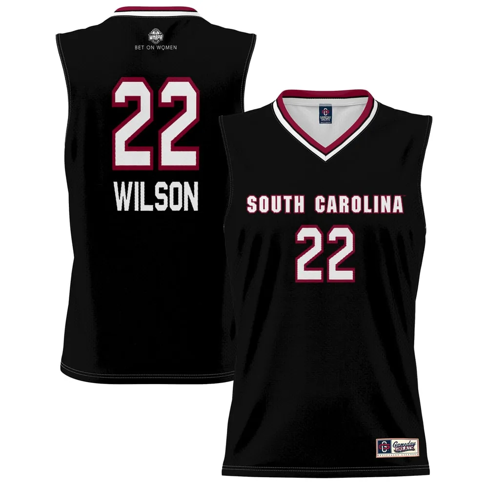 A'ja Wilson South Carolina Gamecocks GameDay Greats Unisex Lightweight Basketball Alumni Jersey - Black