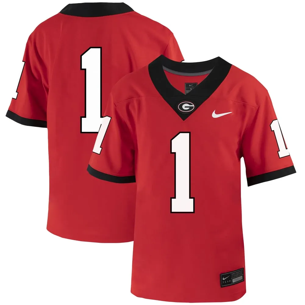 Georgia Bulldogs Nike Preschool Untouchable Replica Football Jersey - Red