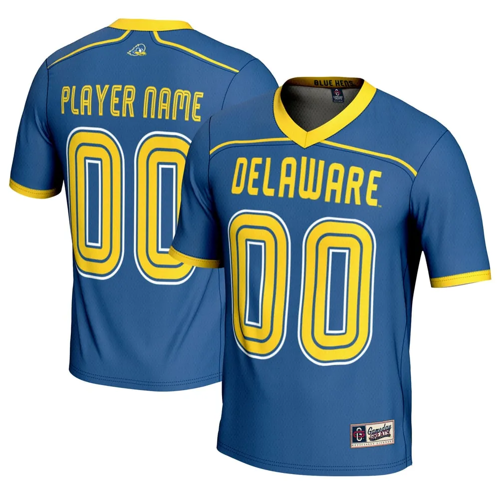 Delaware Fightin' Blue Hens GameDay Greats Unisex NIL Pick-A-Player Men's Lacrosse Lightweight Jersey - Royal