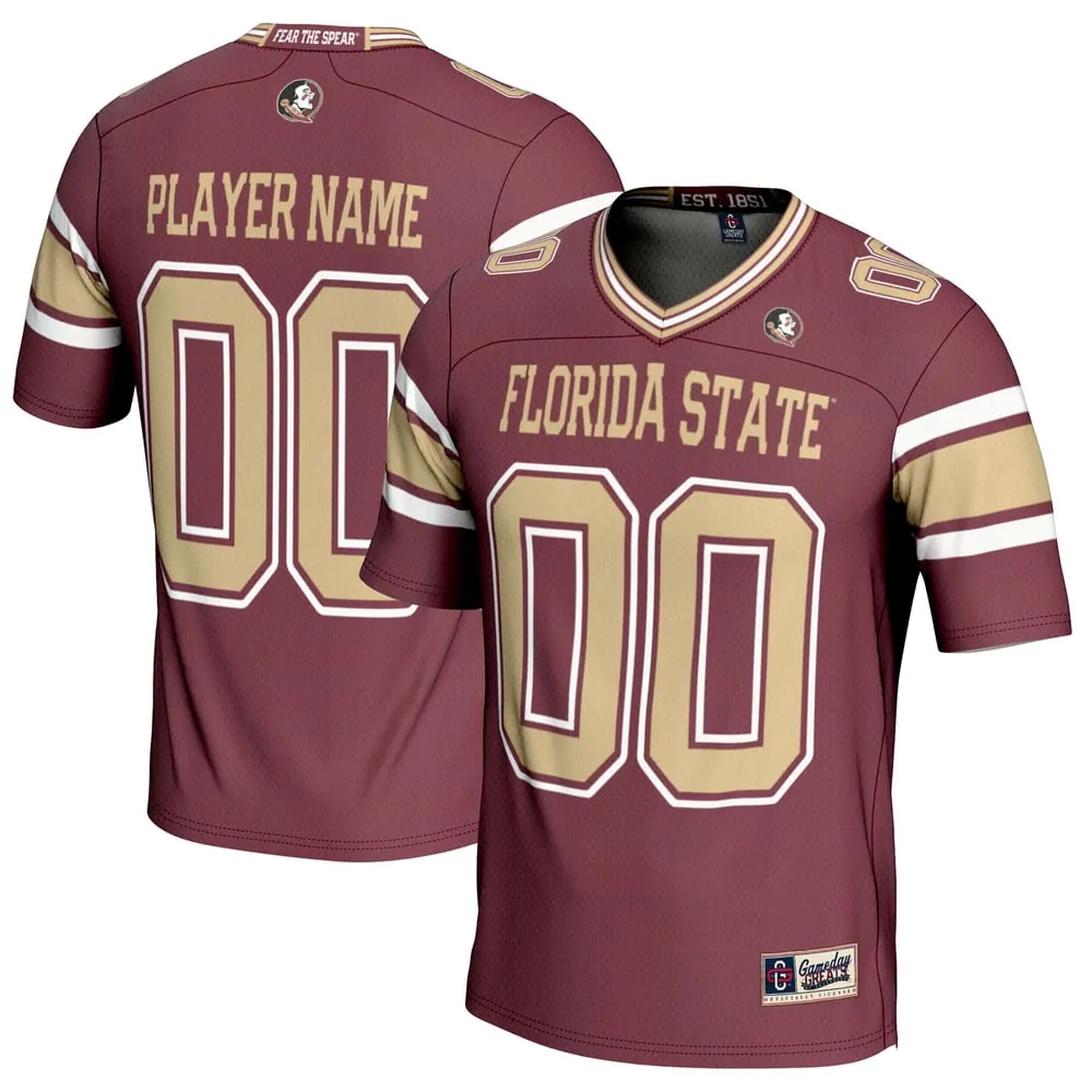 Florida State Seminoles GameDay Greats Youth NIL Pick-A-Player Football Jersey - Garnet