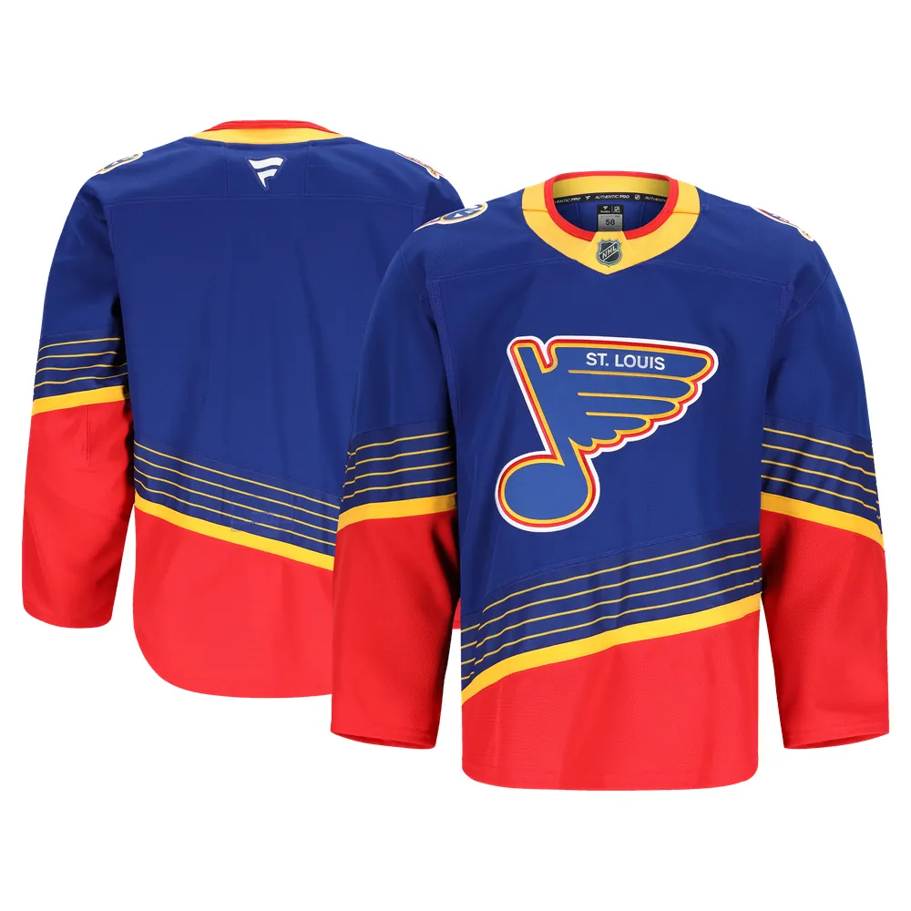 St. Louis Blues Fanatics Alternate 2 Authentic Pro Jersey - Blue