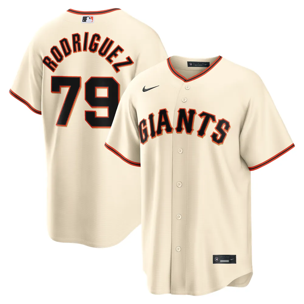 Jesus Rodriguez San Francisco Giants Nike Home Replica Jersey - Cream