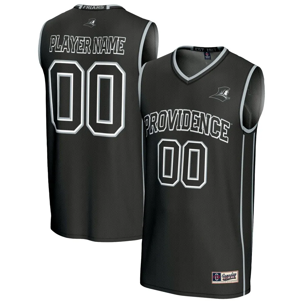 Providence Friars GameDay Greats Unisex NIL Pick-A-Player Lightweight Collegiate Men's Basketball Fashion Jersey - Black