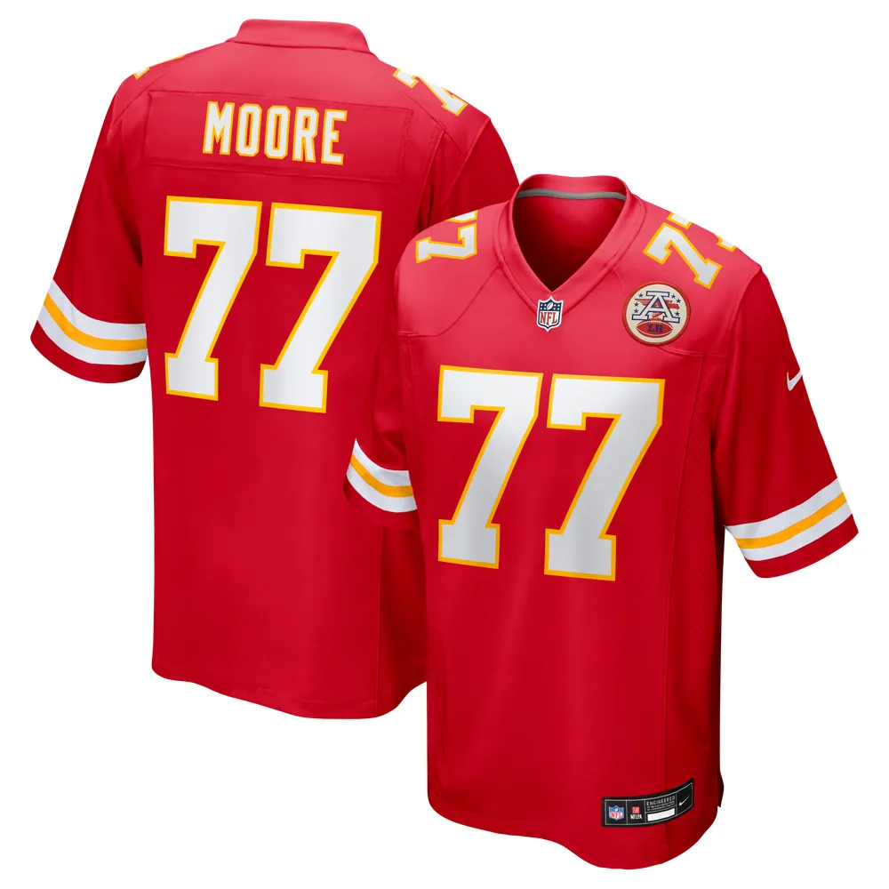 Jaylon Moore Kansas City Chiefs Nike Team Game Jersey -  Red