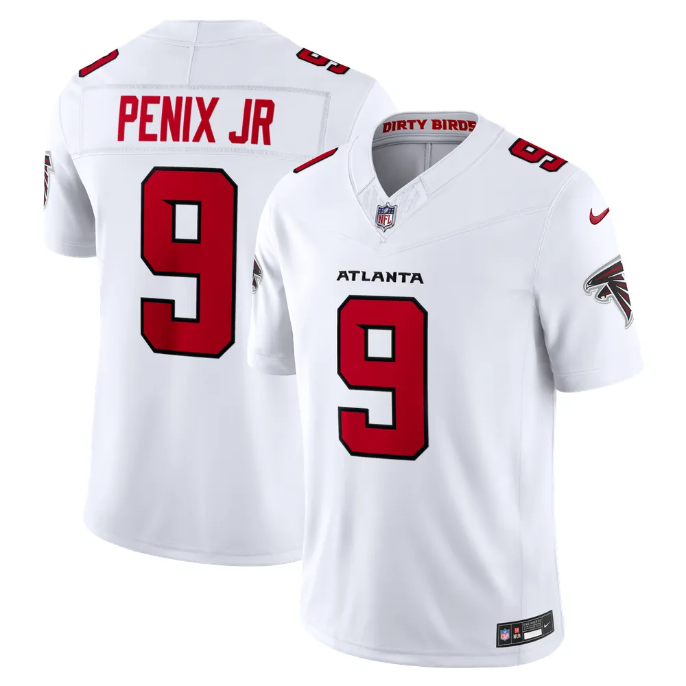 Michael Penix Jr. Atlanta Falcons Nike Vapor F.U.S.E. Stitched Limited Jersey - White