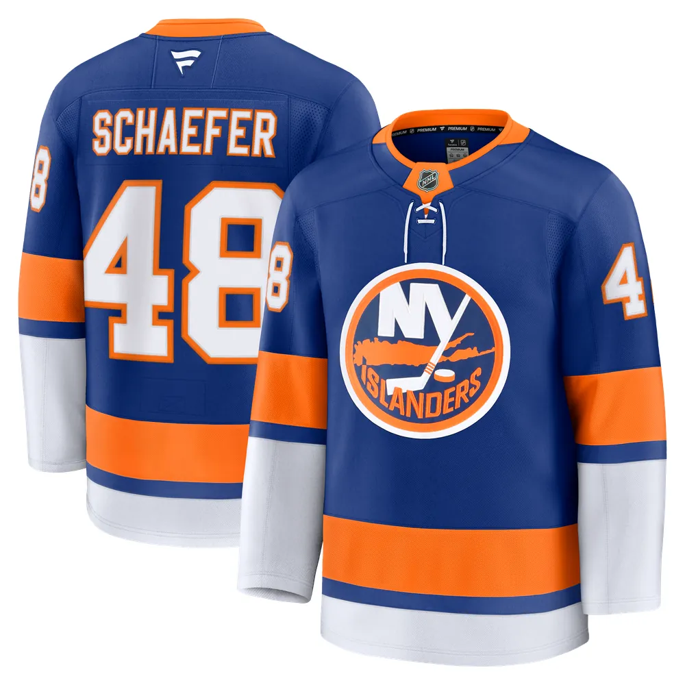 Matthew Schaefer New York Islanders Fanatics Home Premium Jersey - Royal