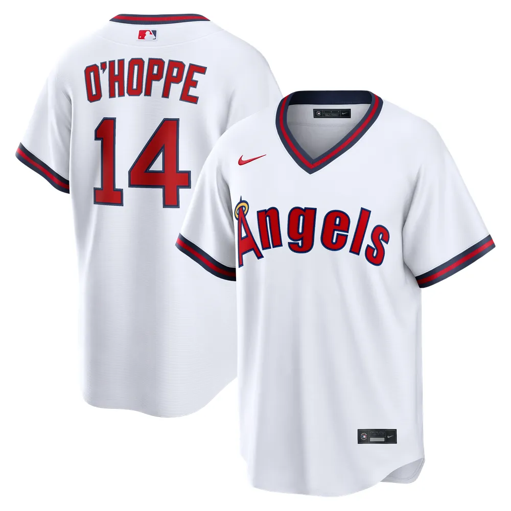 Logan O'Hoppe Los Angeles Angels Nike Alternate Replica Jersey - White