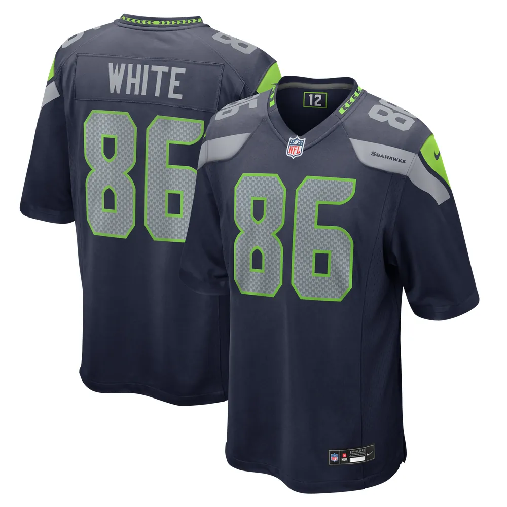 Ricky White Seattle Seahawks Nike Team Game Jersey - College Navy