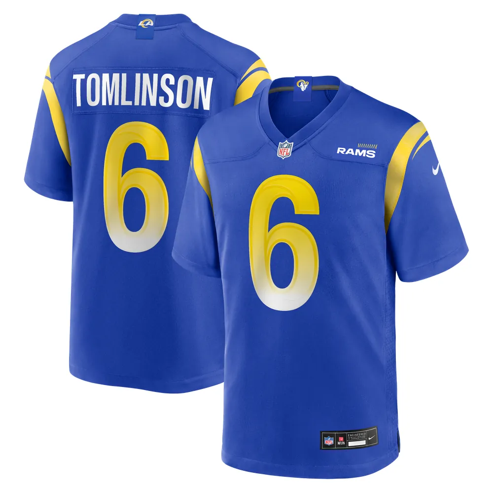 Tre'Vius Hodges-Tomlinson Los Angeles Rams Nike Team Game Jersey -  Royal