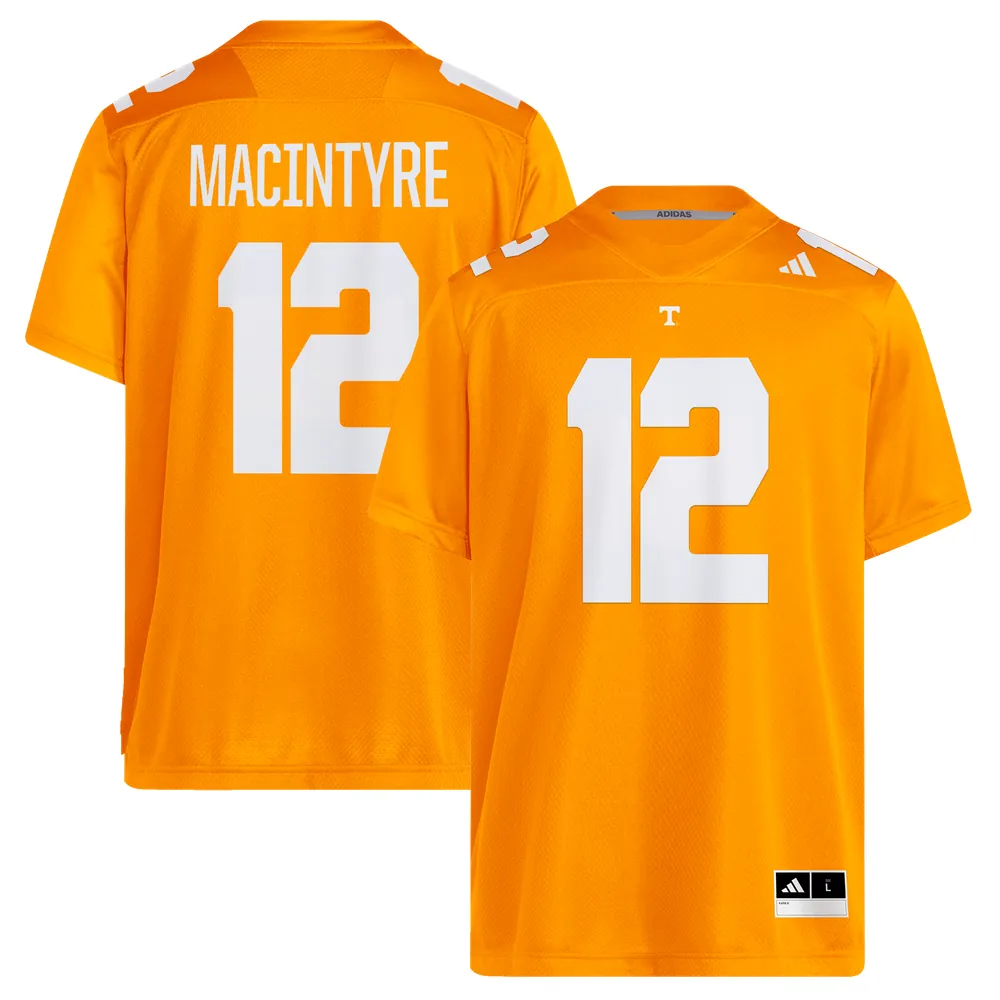 George MacIntyre Tennessee Volunteers adidas  Replica Football Jersey - Tennessee Orange