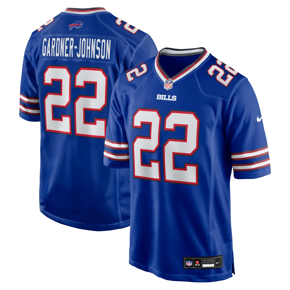 Chauncey Gardner-Johnson Buffalo Bills Nike Team Game Jersey -  Royal