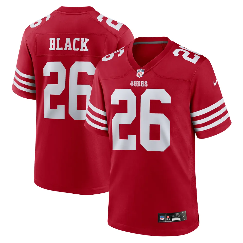 Kaelon Black San Francisco 49ers Nike Team Game Jersey - Scarlet