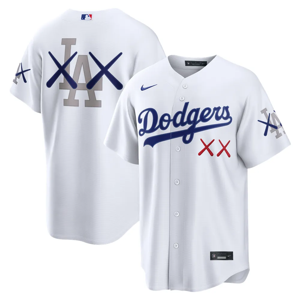 Los Angeles Dodgers Nike x KAWS Stadium Jersey - White
