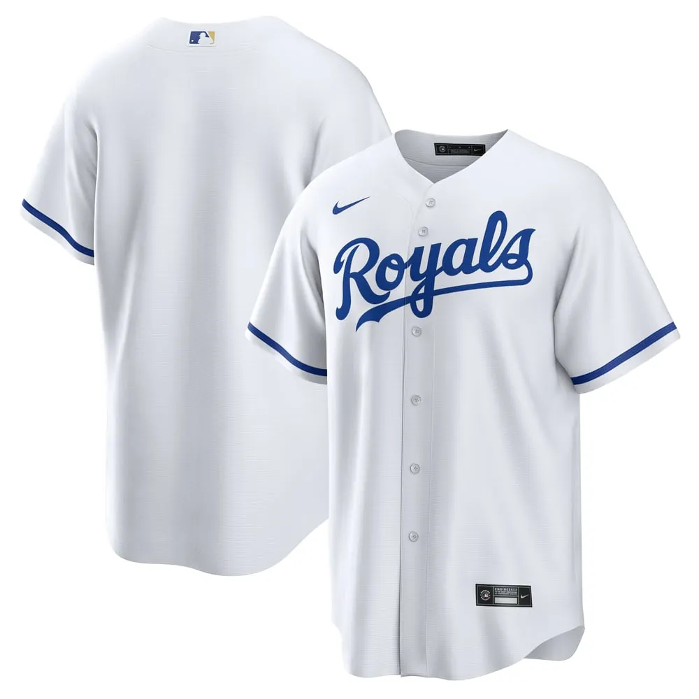 Kansas City Royals Nike Home Big & Tall Replica Jersey - White