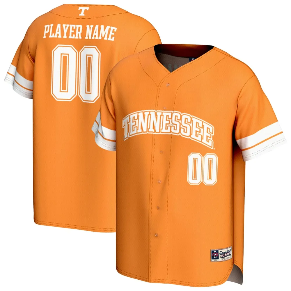 Tennessee Volunteers GameDay Greats Unisex NIL Pick-A-Player Lightweight Collegiate Baseball Fashion Jersey - Tennessee Orange