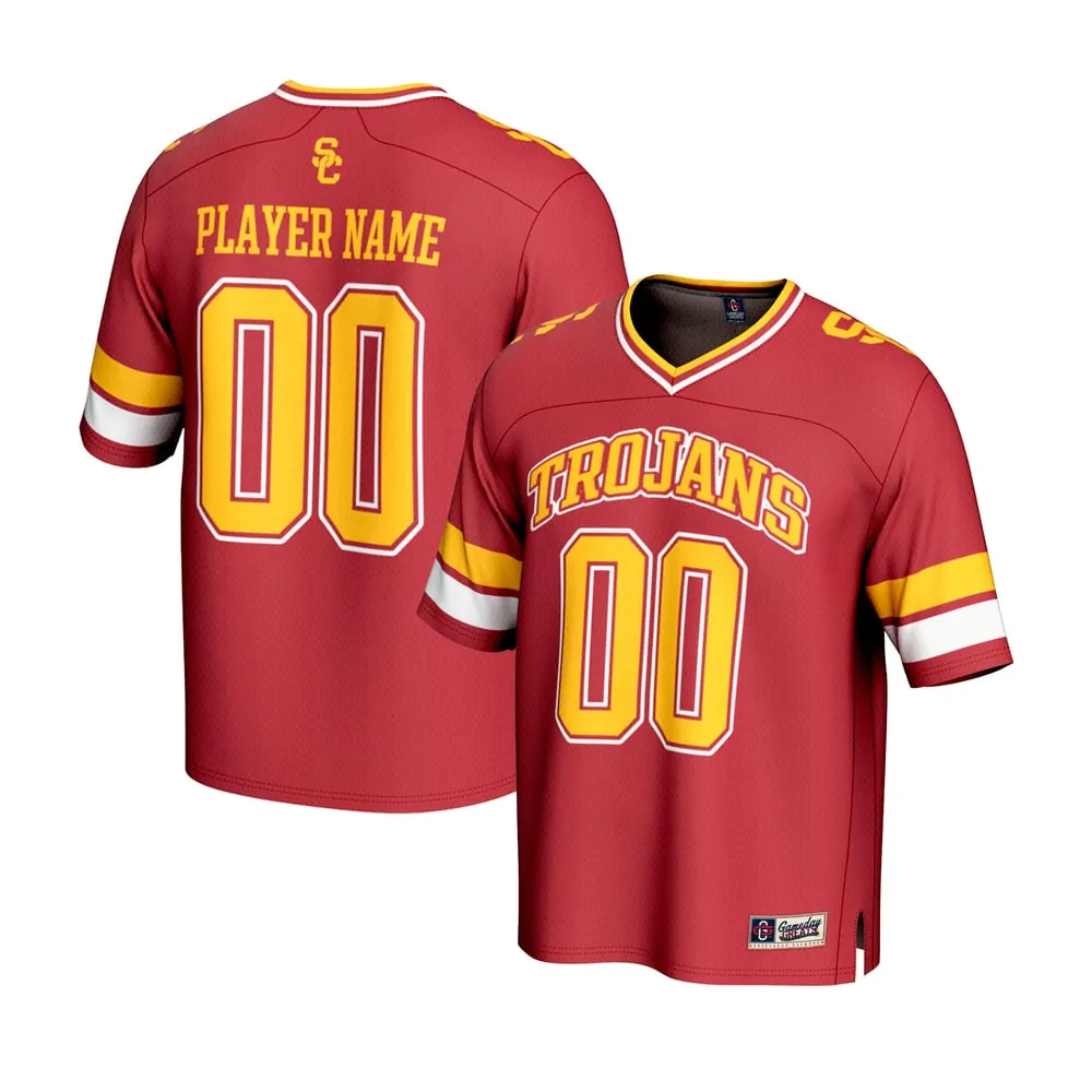 USC Trojans GameDay Greats Unisex NIL Pick-A-Player Lightweight Football Fashion Jersey - Cardinal