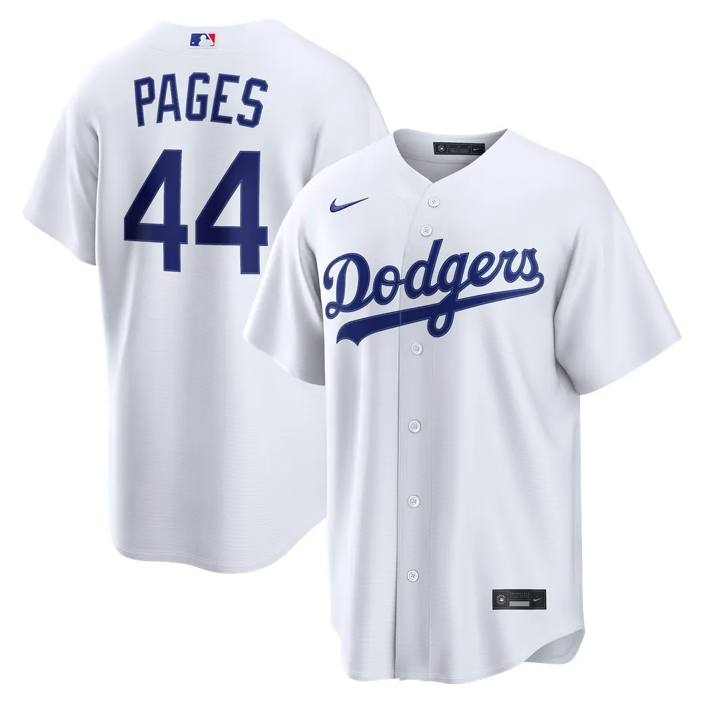 Andy Pages Los Angeles Dodgers Nike Home Replica Jersey - White