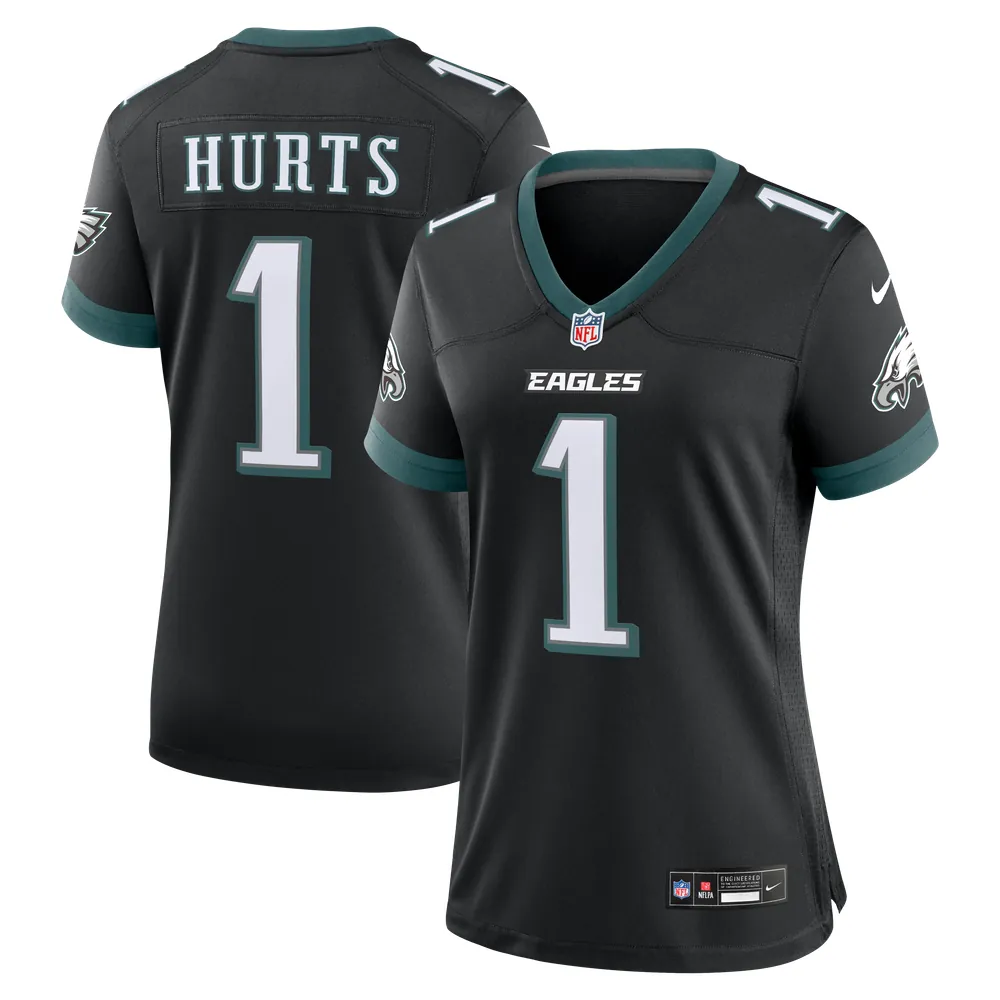 Jalen Hurts Philadelphia Eagles Nike Women's Alternate Game Jersey -  Black