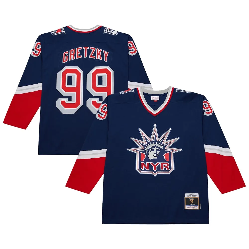 Wayne Gretzky New York Rangers Mitchell & Ness Youth 1996/97   Power Play Player Jersey
