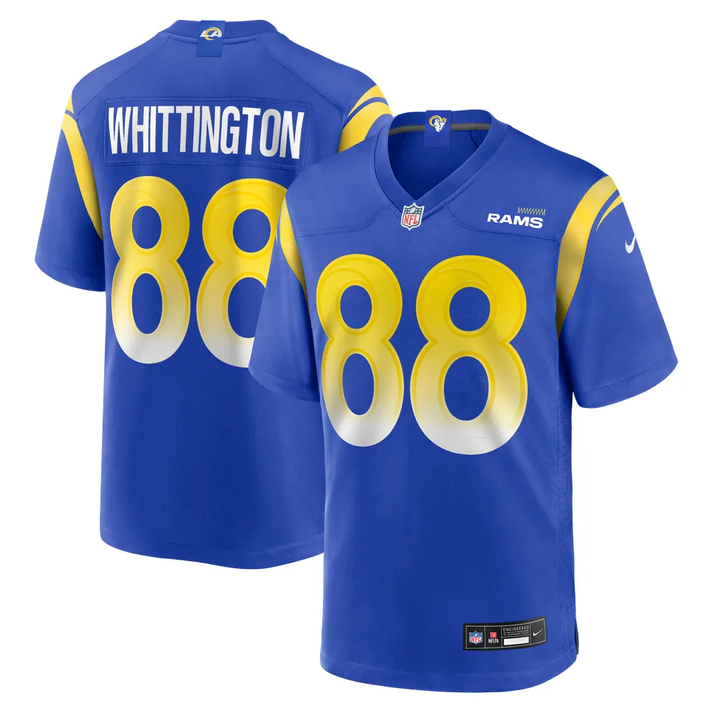 Jordan Whittington Los Angeles Rams Nike Team Game Jersey -  Royal