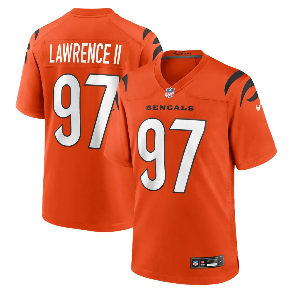 Dexter Lawrence II Cincinnati Bengals Nike Game Jersey - Orange