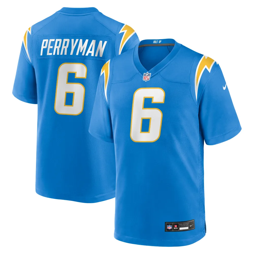 Denzel Perryman Los Angeles Chargers Nike Team Game Jersey -  Powder Blue
