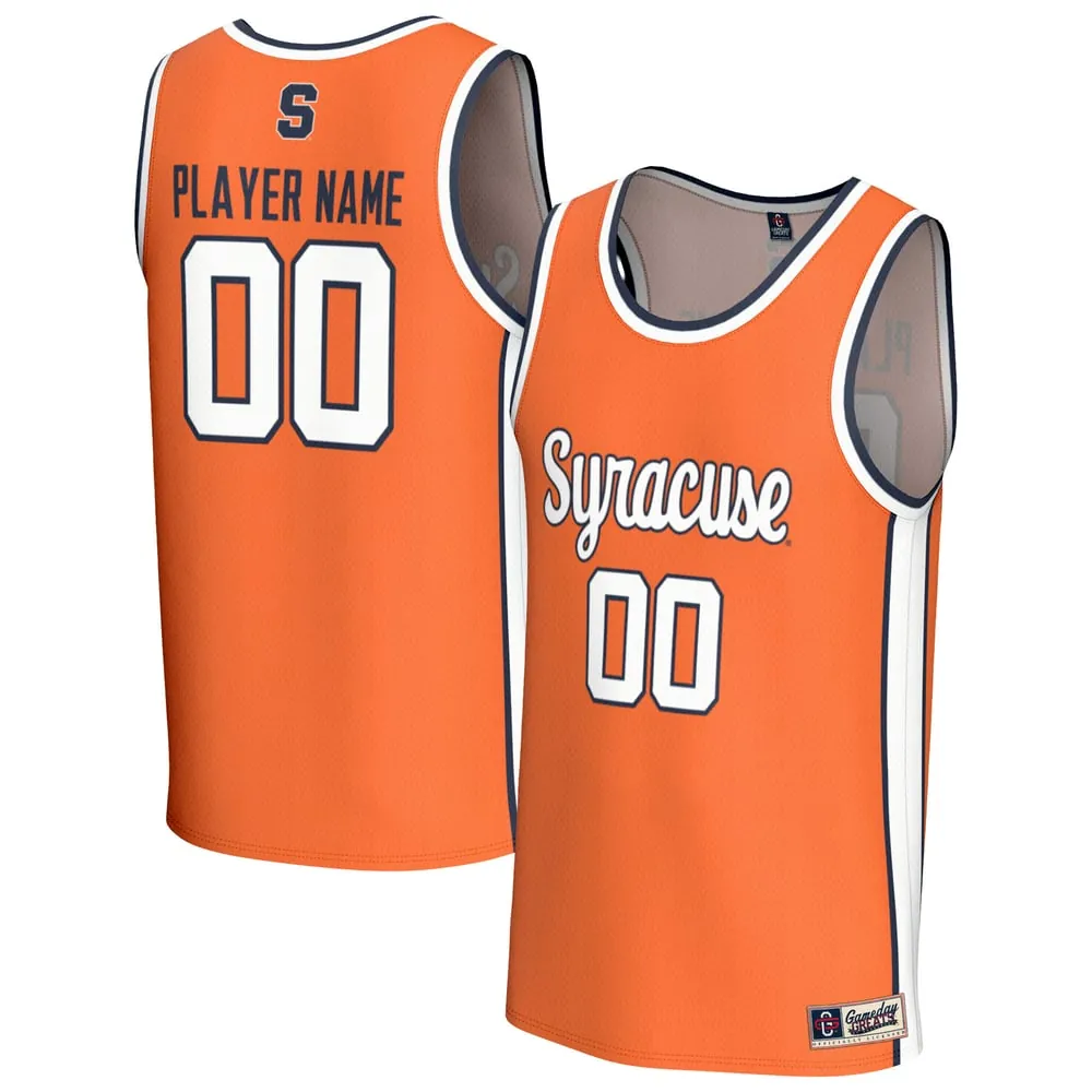 Syracuse Orange GameDay Greats Unisex Lightweight Collegiate Women's Basketball NIL Pick-A-Player Fashion Jersey - Orange