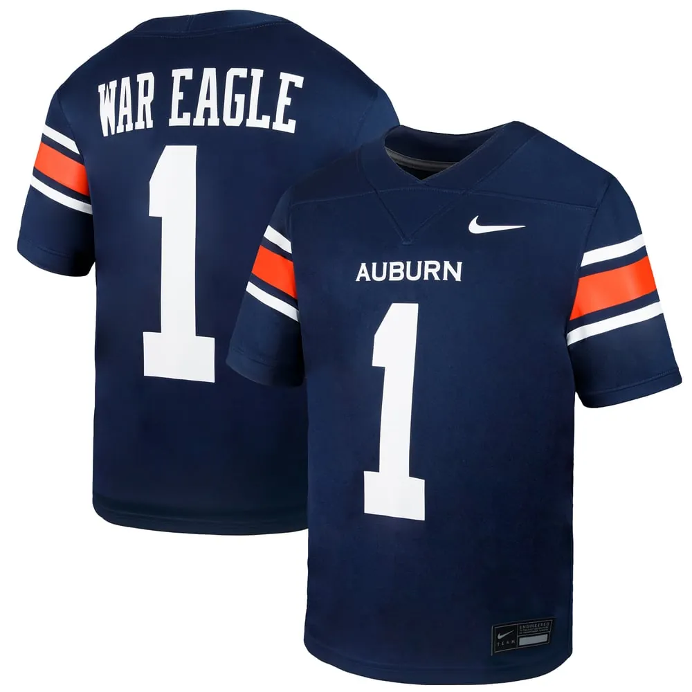 Auburn Tigers Nike Toddler Untouchable Replica Football Jersey - Navy