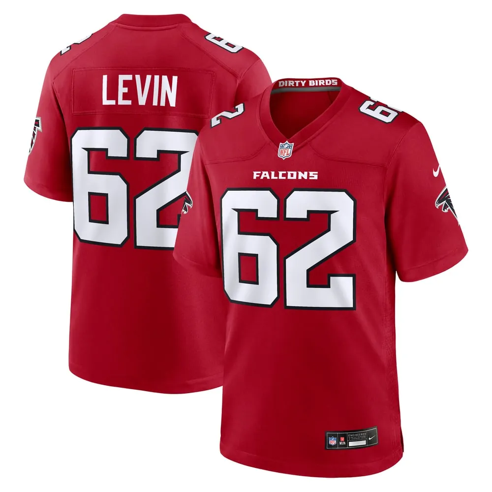 Corey Levin Atlanta Falcons Nike Team Game Jersey -  Red