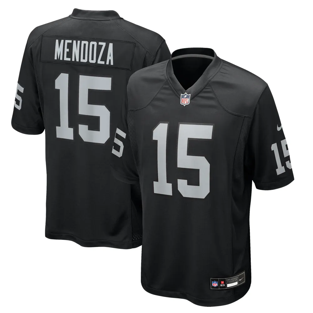 Fernando Mendoza Las Vegas Raiders Nike Team Game Jersey - Black