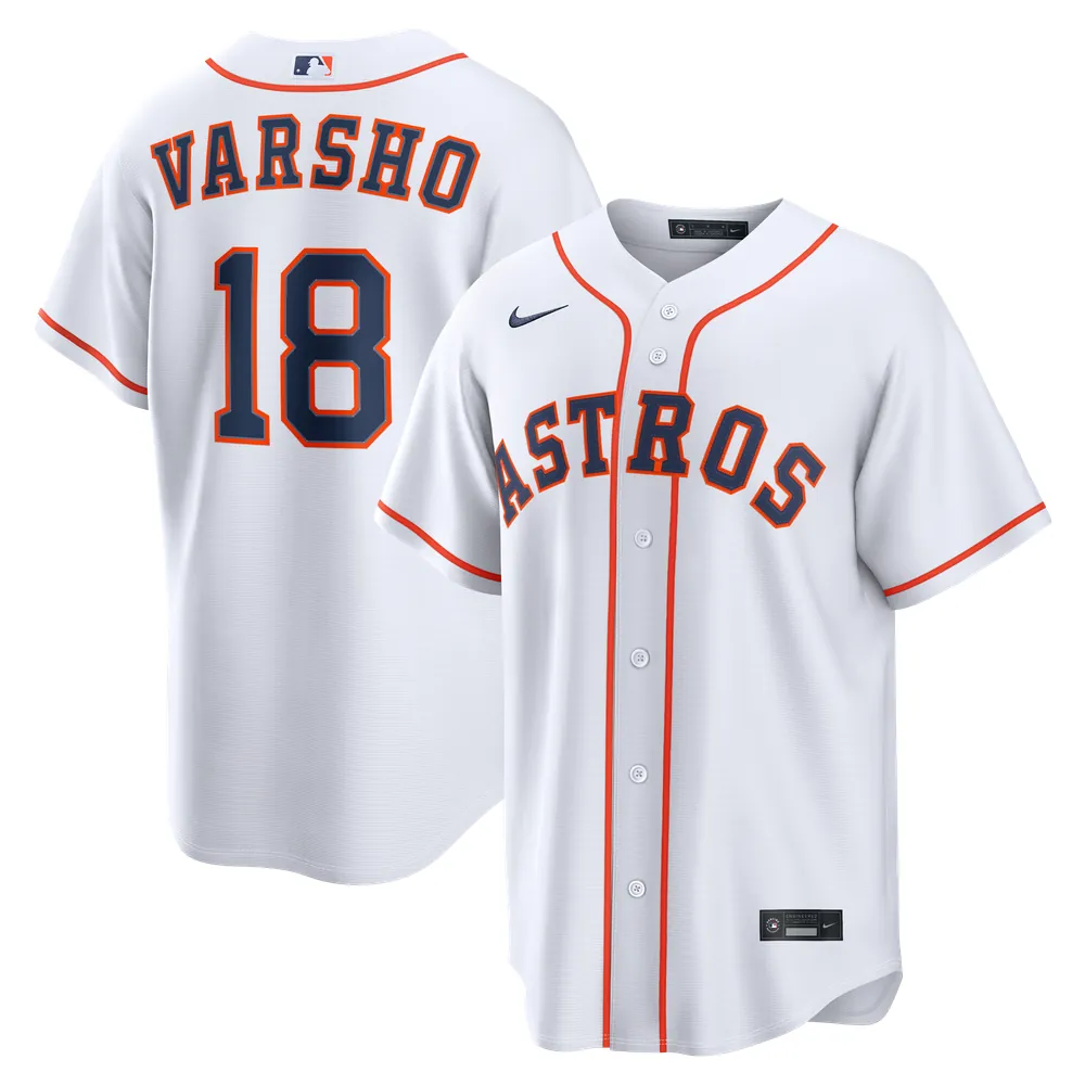 Daulton Varsho Houston Astros Nike Home Replica Jersey - White