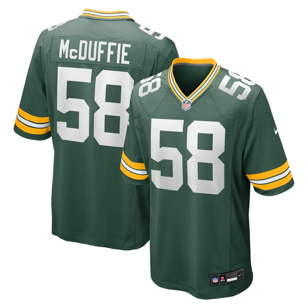 Isaiah McDuffie Green Bay Packers Nike Game Jersey - Green