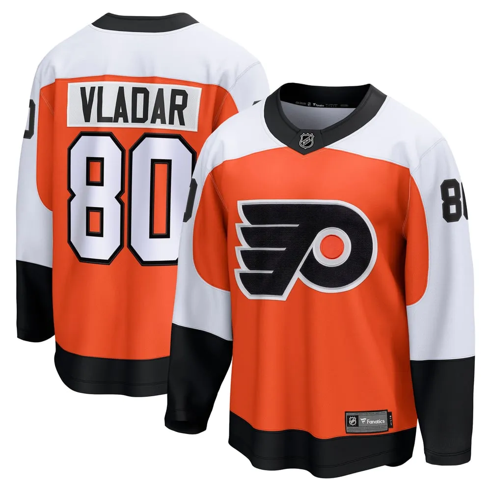 Dan Vladar Philadelphia Flyers Fanatics Home Breakaway Jersey - Orange